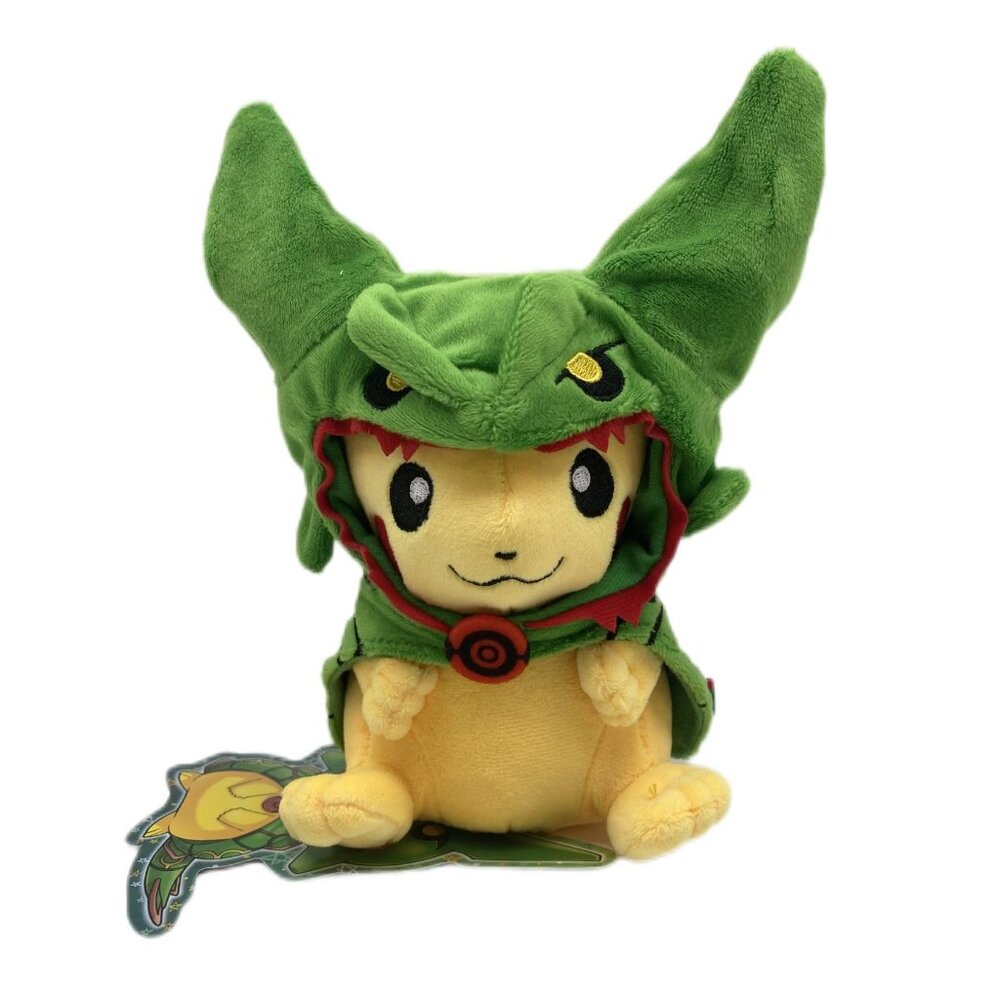 Pokémon Pikachu Cosplay as Rayquaza New Soft Plush Stuffed Toy Pokemon